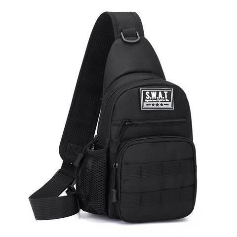 Geantă Crossbody Unisex Cu Design Modern și Compartimente Multiple 0