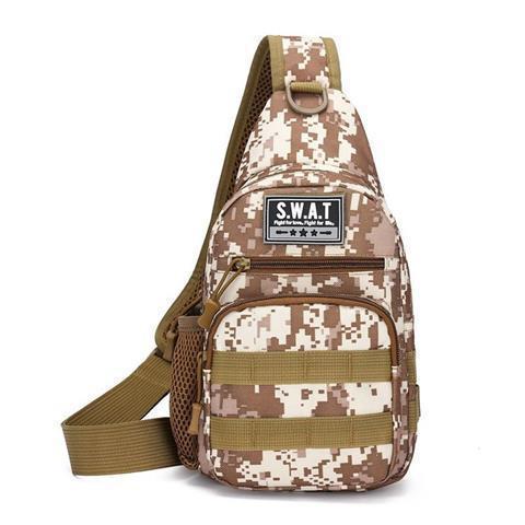 Geantă Crossbody Unisex Cu Design Modern și Compartimente Multiple 3