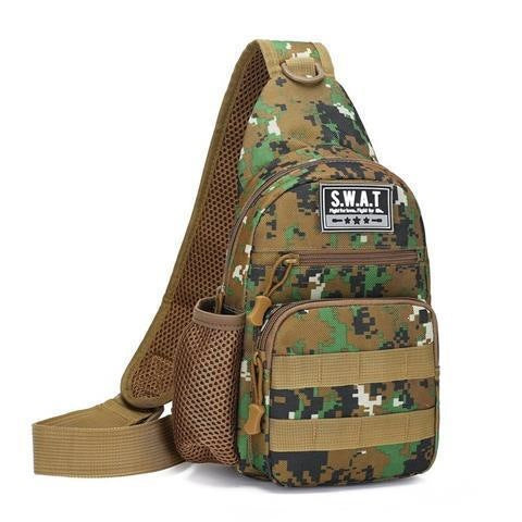 Geantă Crossbody Unisex Cu Design Modern și Compartimente Multiple 6