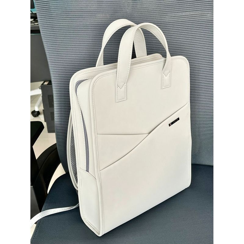 Geantă Laptop Bărbați Minimalistă cu Compartimente Multiple 1