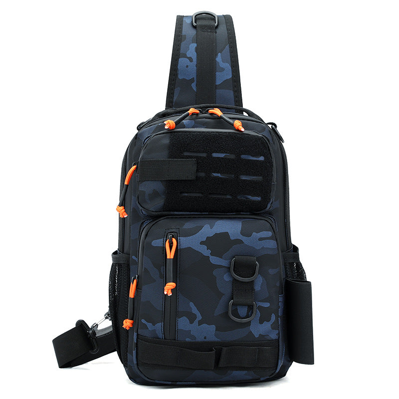 Geantă Tactică Sling pentru Bărbați cu Compartimente Multiple 1
