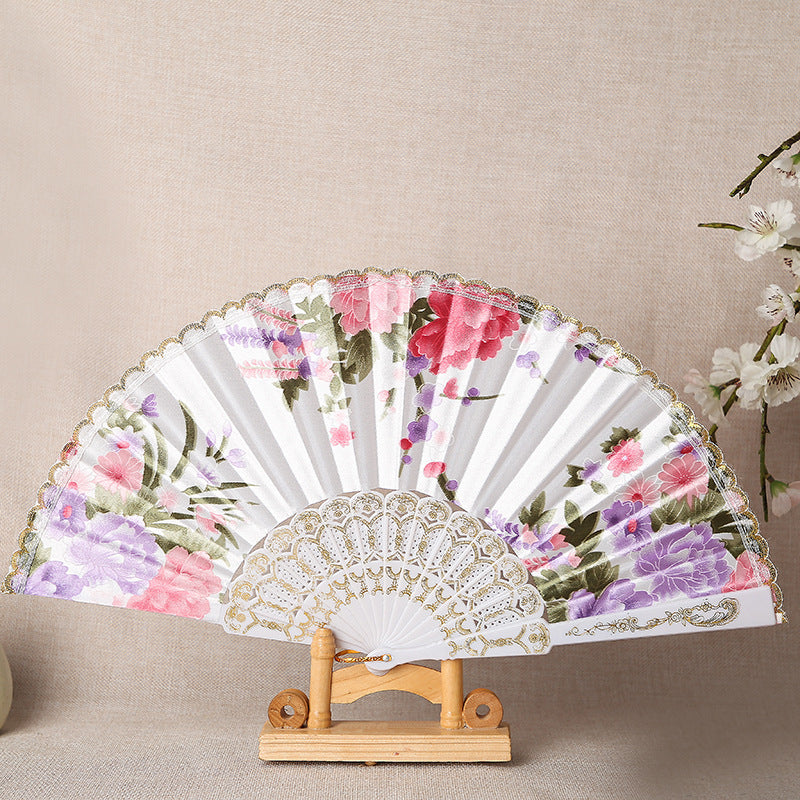 Geantă de Mână pentru Femei cu Design Floral și Detaliu Fundă 2