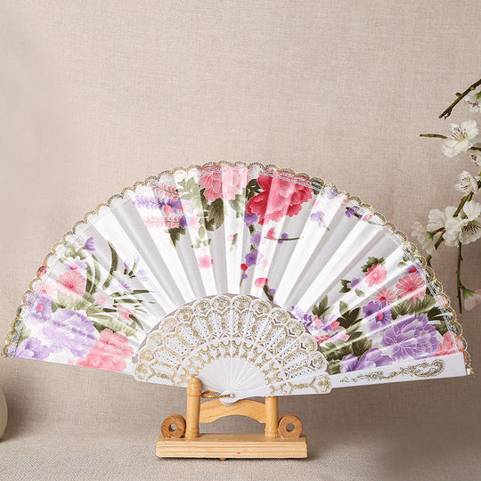 Geantă de Mână pentru Femei cu Design Floral și Detaliu Fundă 2