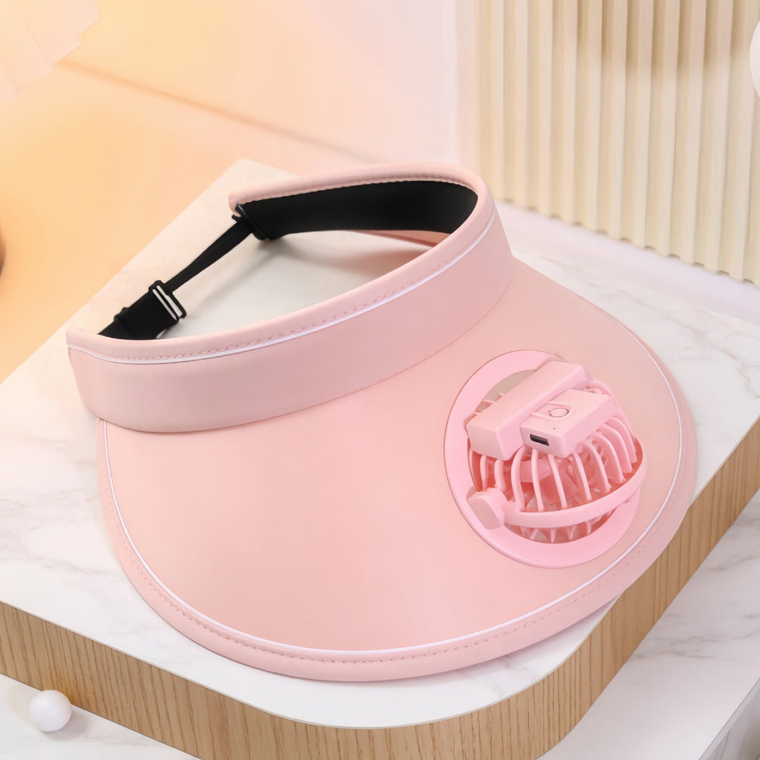 Guler Portabil cu Ventilator pentru Femei, Design Modern, Ideal pentru Activități în Aer Liber 3
