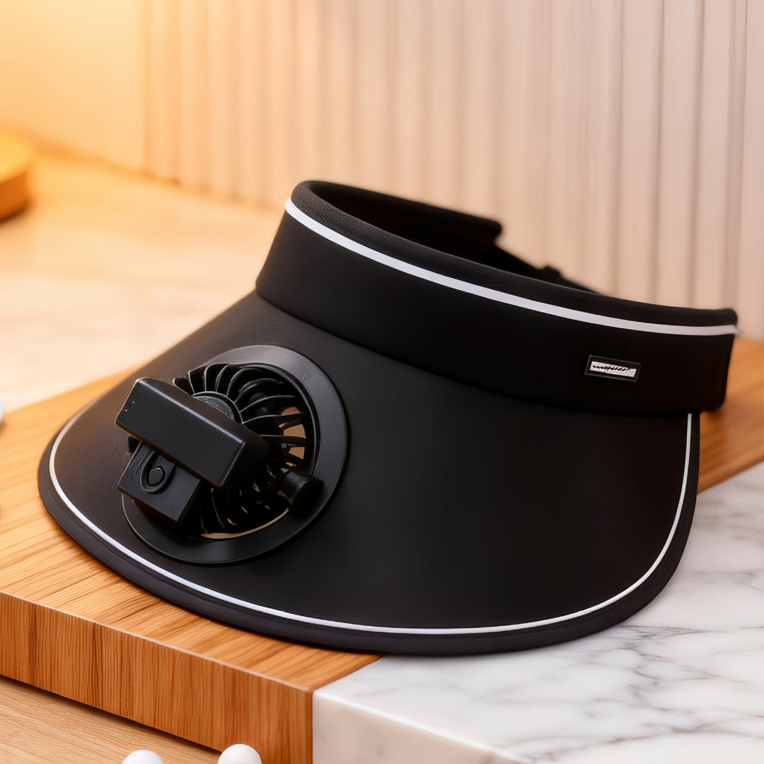 Guler Portabil cu Ventilator pentru Femei, Design Modern, Ideal pentru Activități în Aer Liber 5