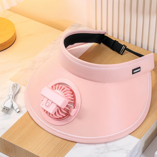 Guler Portabil cu Ventilator pentru Femei, Design Modern, Ideal pentru Activități în Aer Liber 6