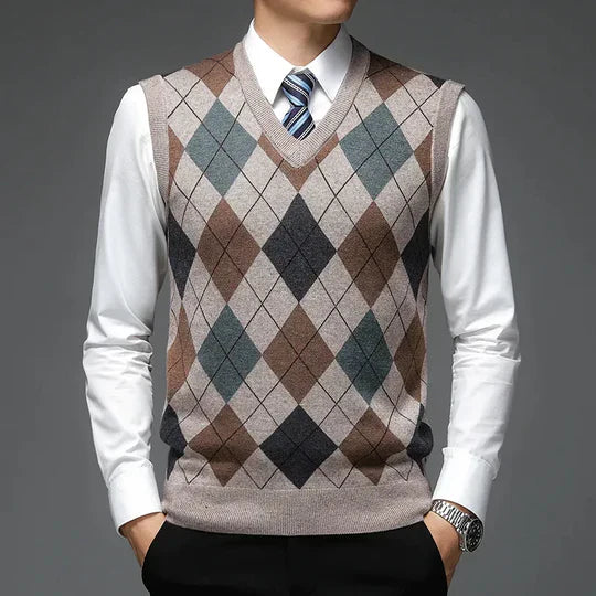 Variant image for Herre Vesttrøje Elegant 100% Bomuld-1