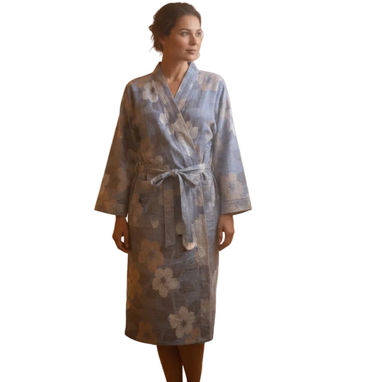 Halat de baie Kimono pentru femei, design confortabil 0