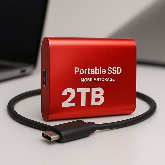 Hard disk SSD compact, stocare de mare viteză, USB-C, 1050 MB/s 2