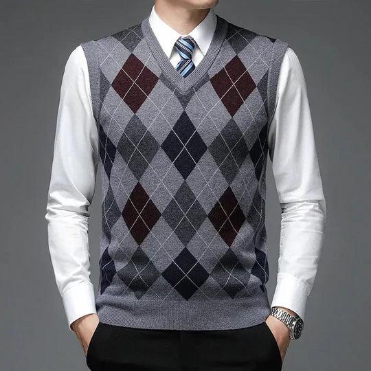 Variant image for Herre Vesttrøje Elegant 100% Bomuld-7