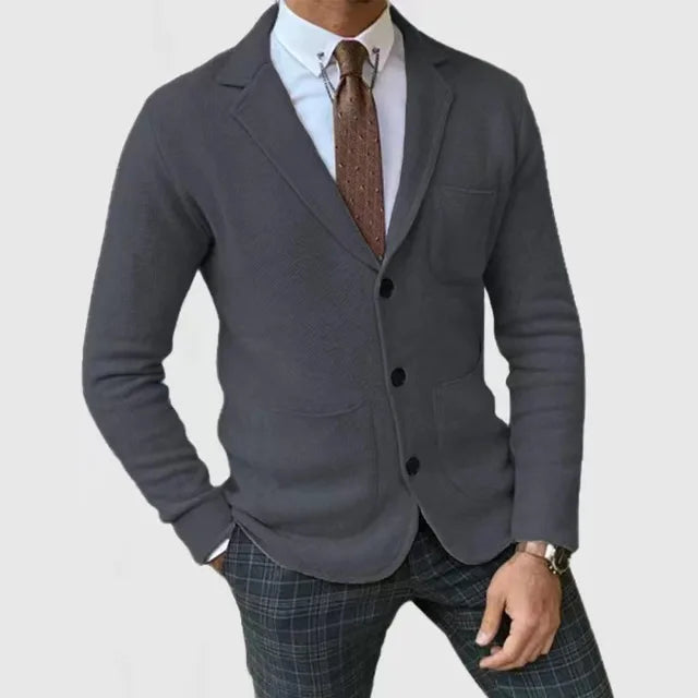Heren Blazer Strikstijl Met Luxe Afwerking 2