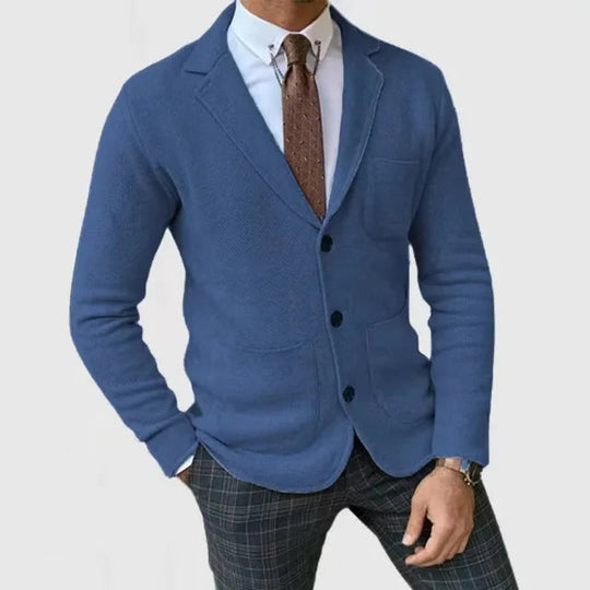 Heren Blazer Strikstijl Met Luxe Afwerking 3