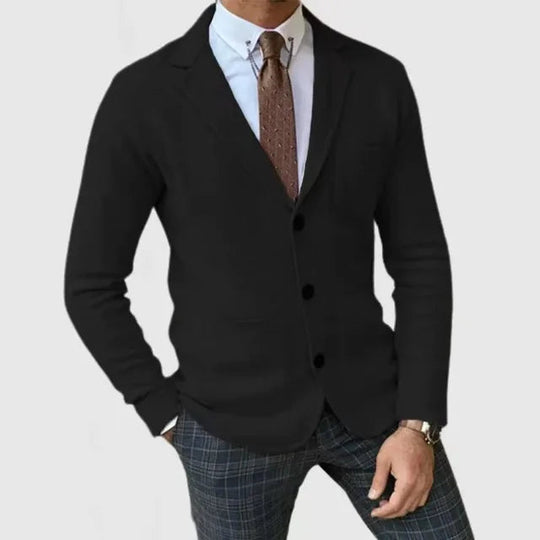 Heren Blazer Strikstijl Met Luxe Afwerking 4