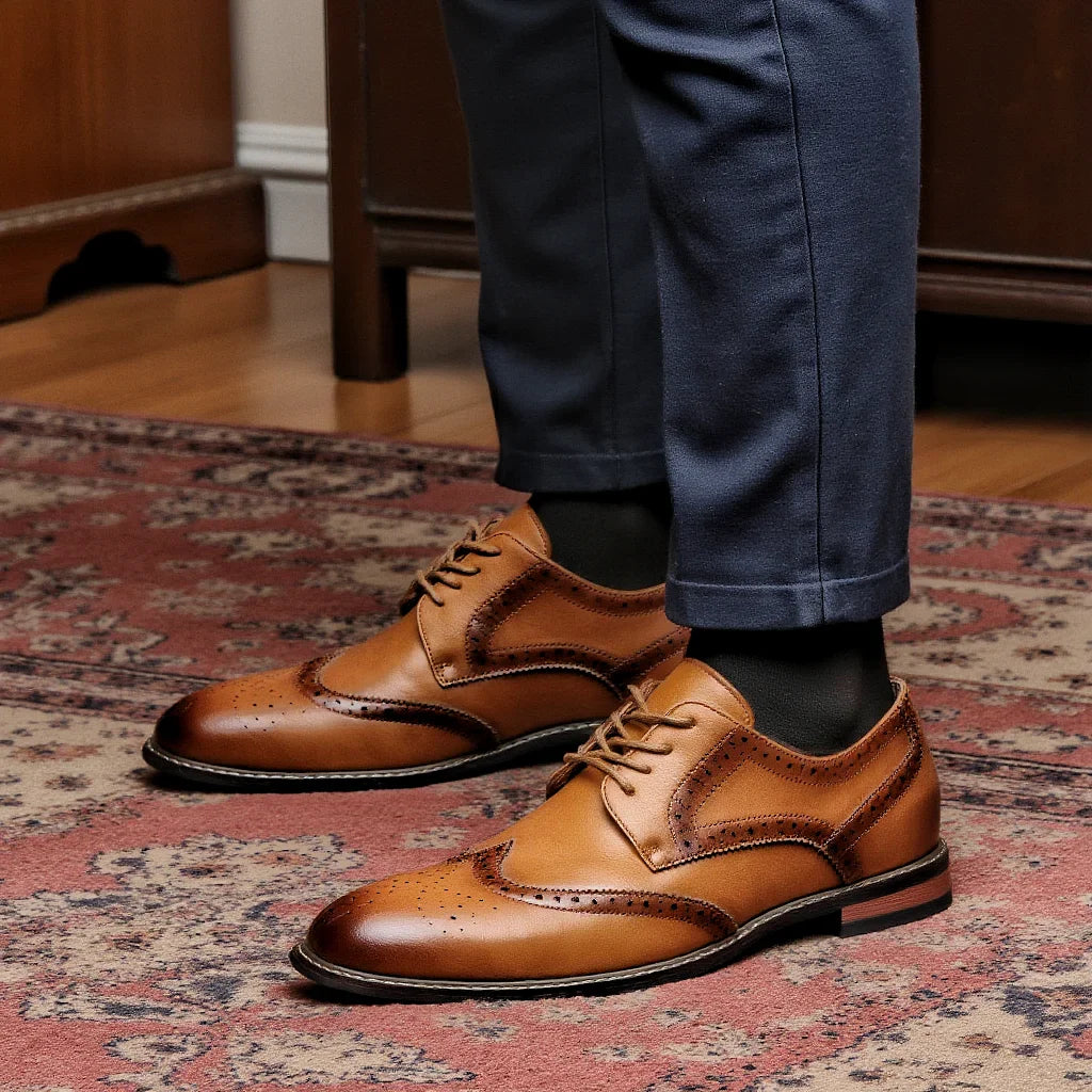 Heren Brogue Dresschoenen voor Feestelijke Gelegenheden 4