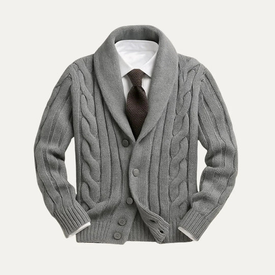 Heren Cardigan Gebreid Merino Wol Casual en Formeel 5