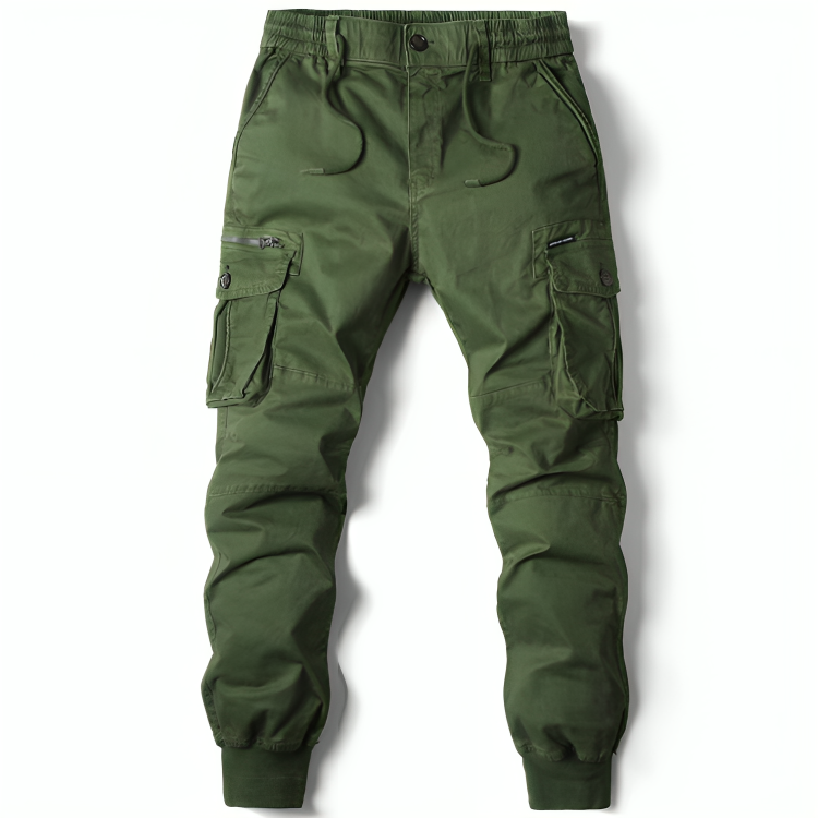 Heren Cargo Broek Casual Katoen 8