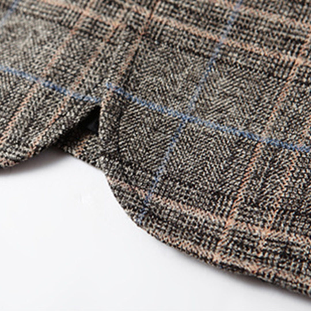 Heren Casual Blazer met Broderie 5
