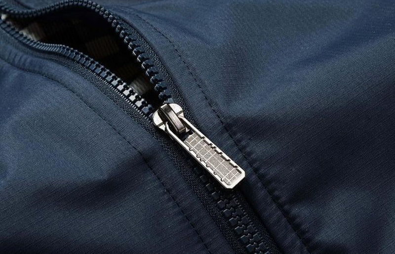 Heren Casual Jacket met Staande Kraag 6