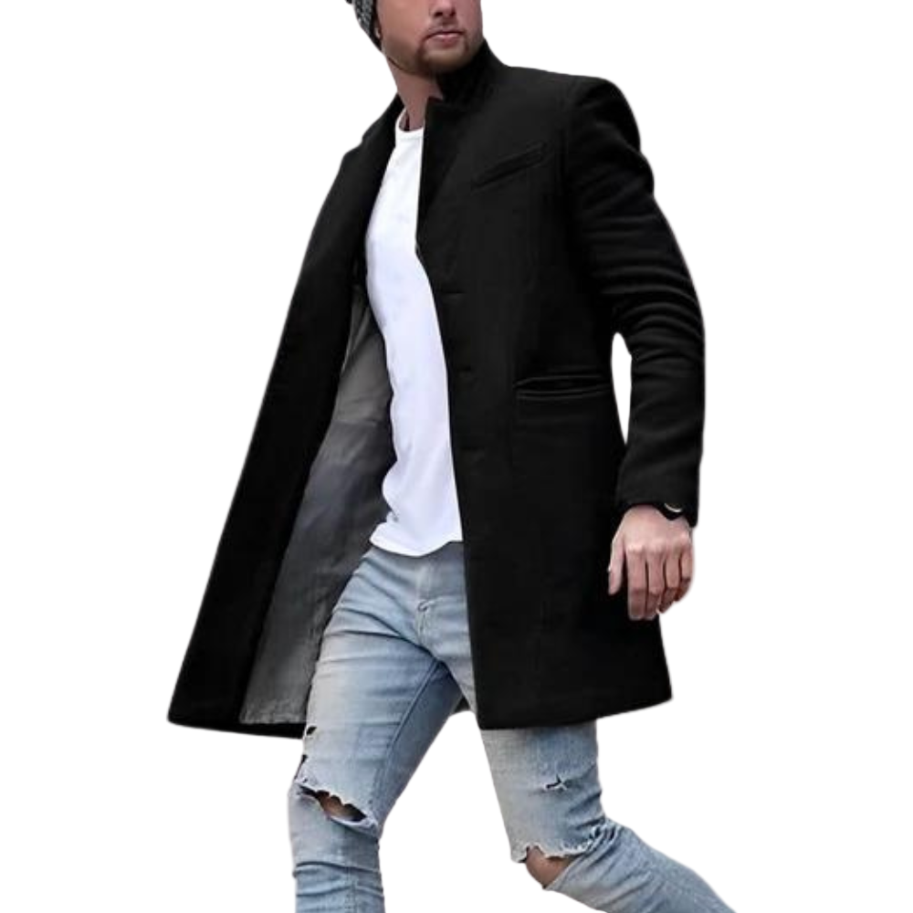 Heren Casual Jas Met Uniek Ontwerp 0