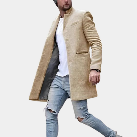 Heren Casual Jas Met Uniek Ontwerp 1