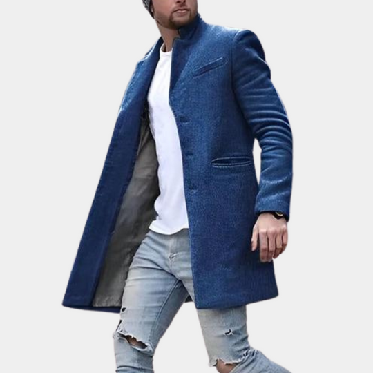 Heren Casual Jas Met Uniek Ontwerp 2
