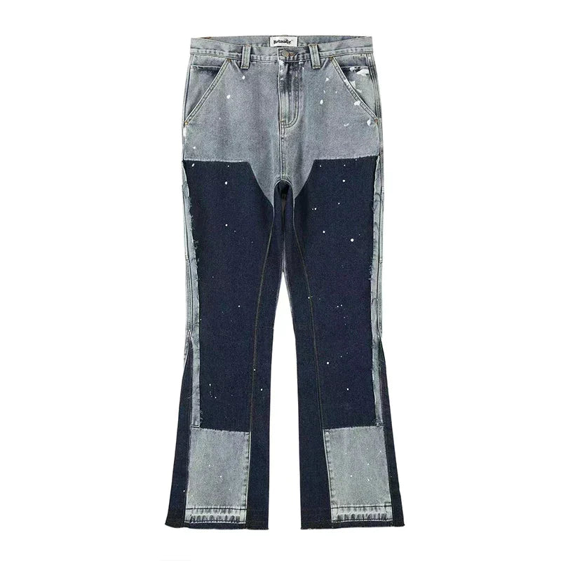Heren Flared Jeans Retro Denim 3