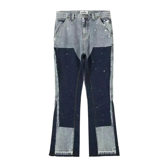 Heren Flared Jeans Retro Denim 3