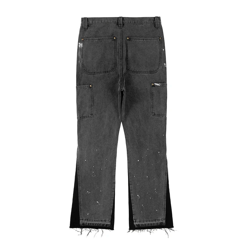 Heren Flared Jeans Retro Denim 5