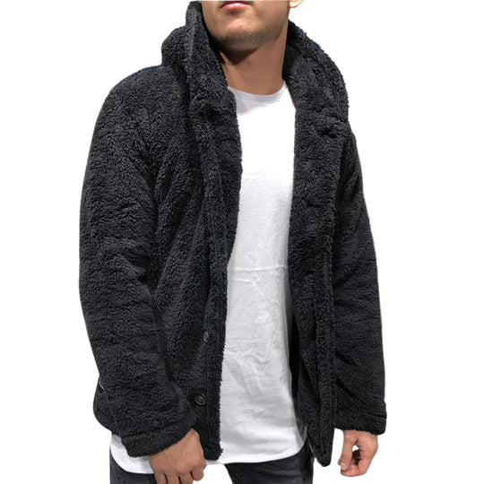 Heren Fleece Jas Casual 0