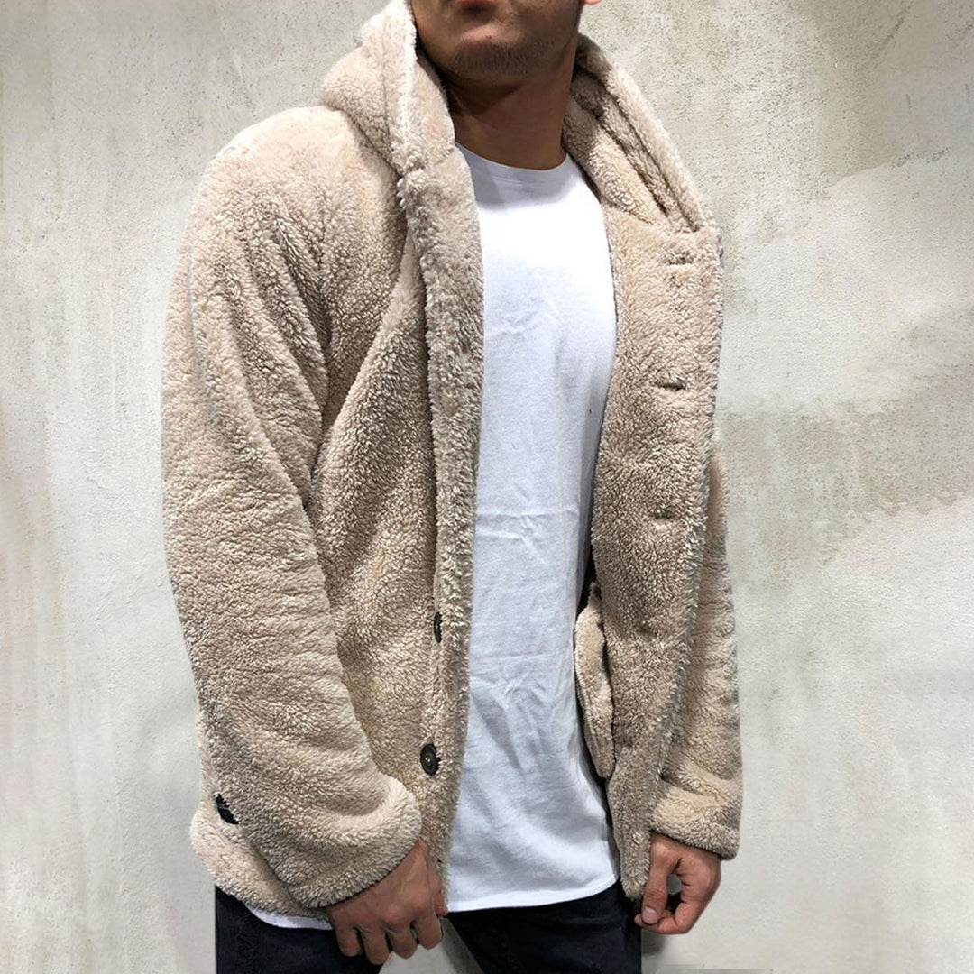 Heren Fleece Jas Casual 1