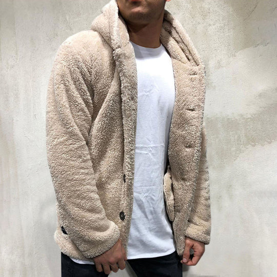 Heren Fleece Jas Casual 1