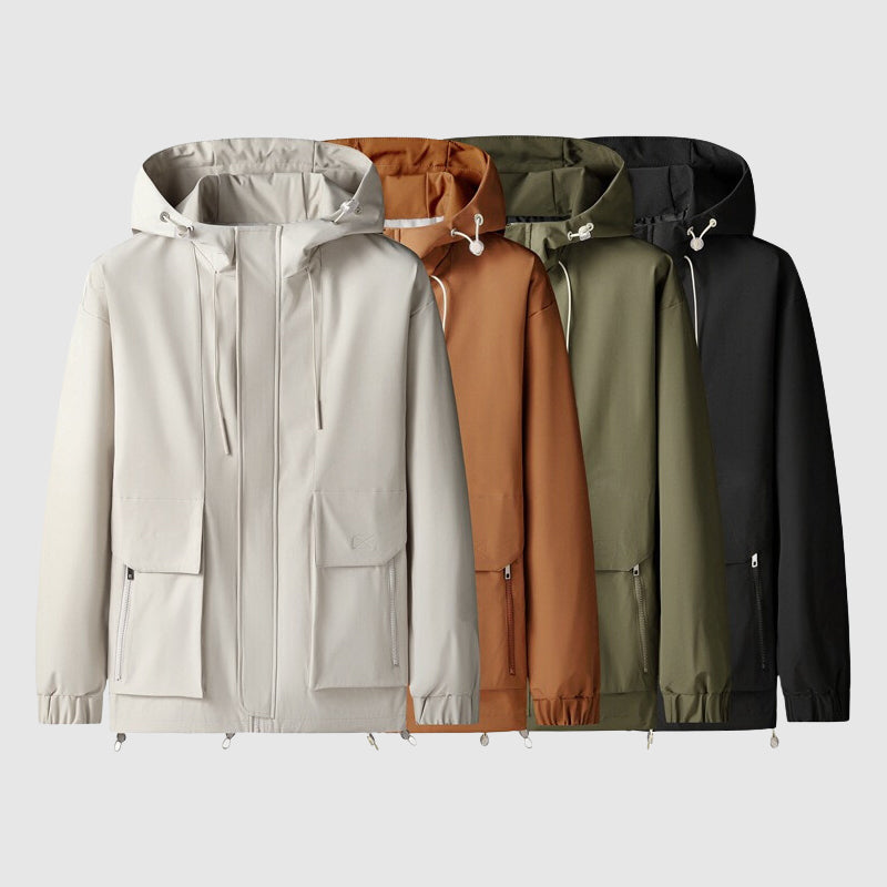 Heren Hooded Jacket Waterafstotend Casual 7