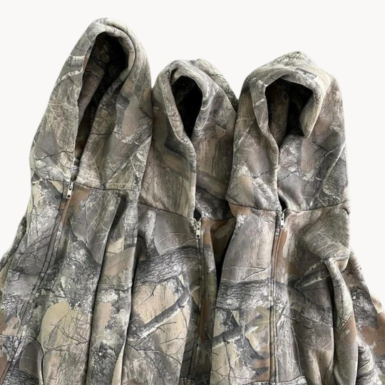 Heren Hoodie Kamouflage Casual Stijl 2