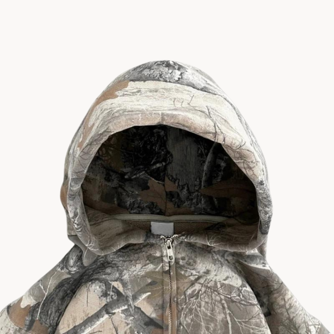 Heren Hoodie Kamouflage Casual Stijl 3