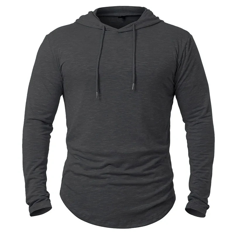 Heren Hoodie Lichtgewicht Ademend Casual Polyester Katoen 11