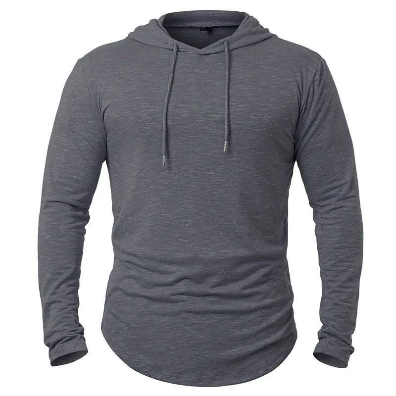 Heren Hoodie Lichtgewicht Ademend Casual Polyester Katoen 9