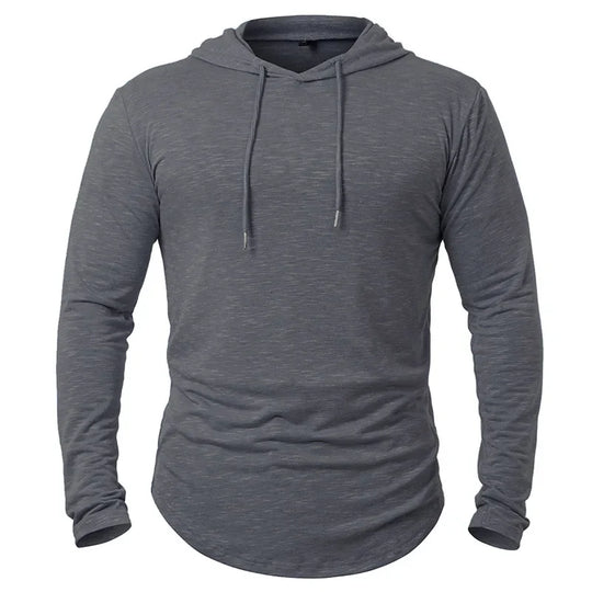 Heren Hoodie Lichtgewicht Ademend Casual Polyester Katoen 9