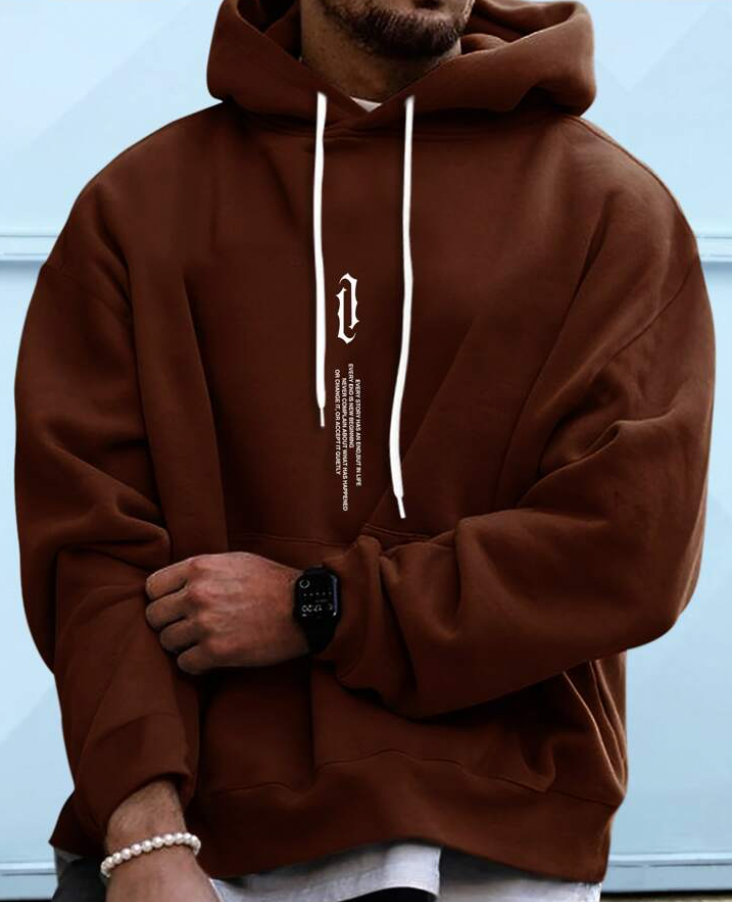 Heren Hoodie Modieuze Stijl Zacht Materiaal 4