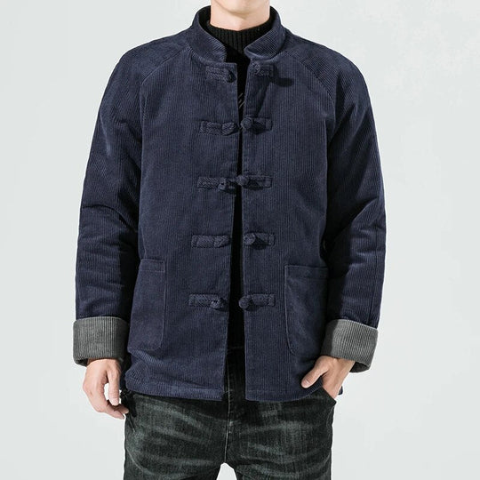 Heren Jack Gewatteerd Corduroy Katoen voor Winter 4
