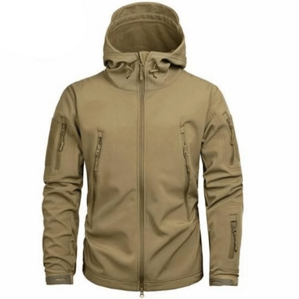 Heren Jack Waterdicht Met Capuchon En 7 Ritszakken Van Polyester 1
