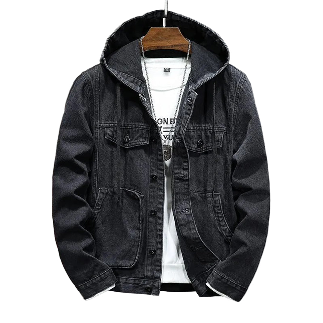 Heren Jack met Verstelbare Capuchon Modern Waterafstotend 0