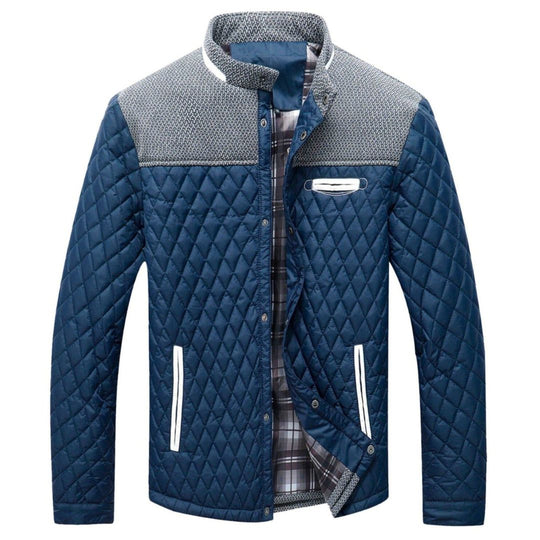 Heren Jacket Urban Stijl Met Gequilte Ontwerp 2