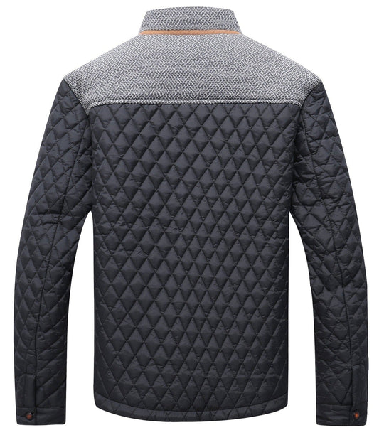 Heren Jacket Urban Stijl Met Gequilte Ontwerp 4