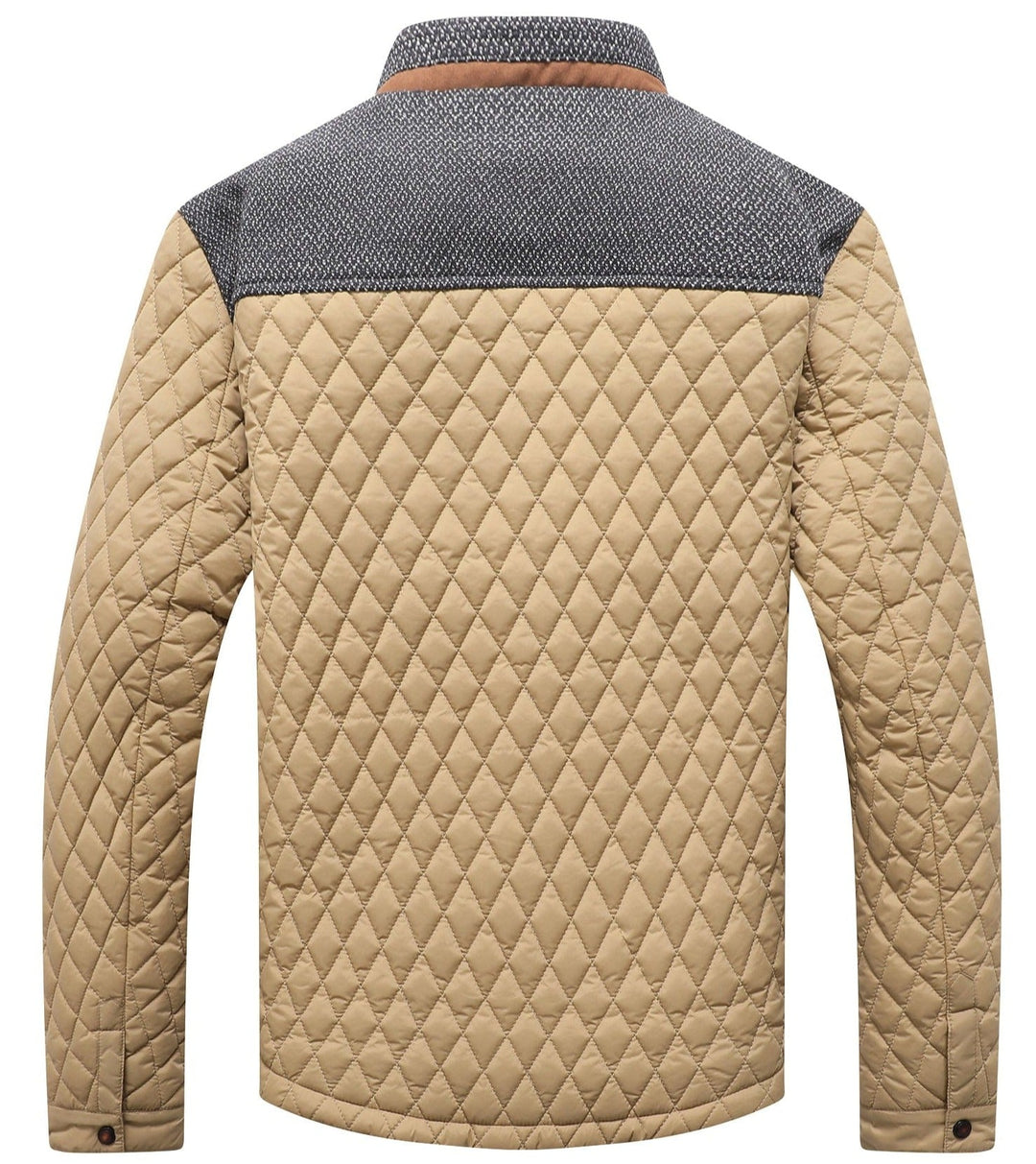 Heren Jacket Urban Stijl Met Gequilte Ontwerp 6