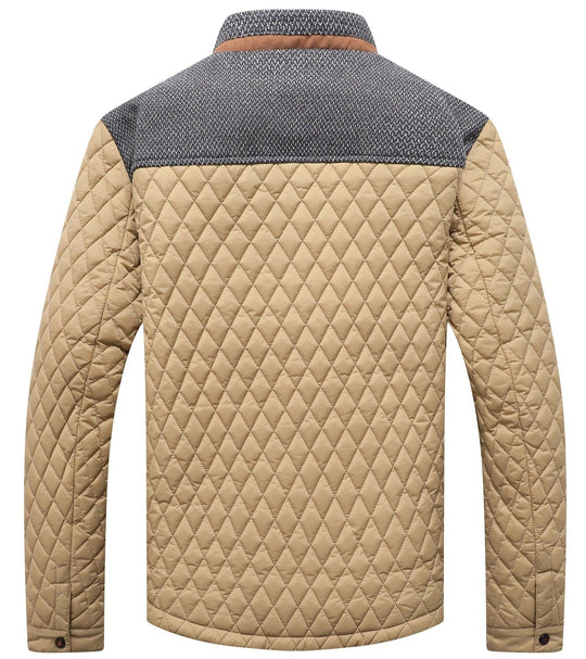 Heren Jacket Urban Stijl Met Gequilte Ontwerp 6
