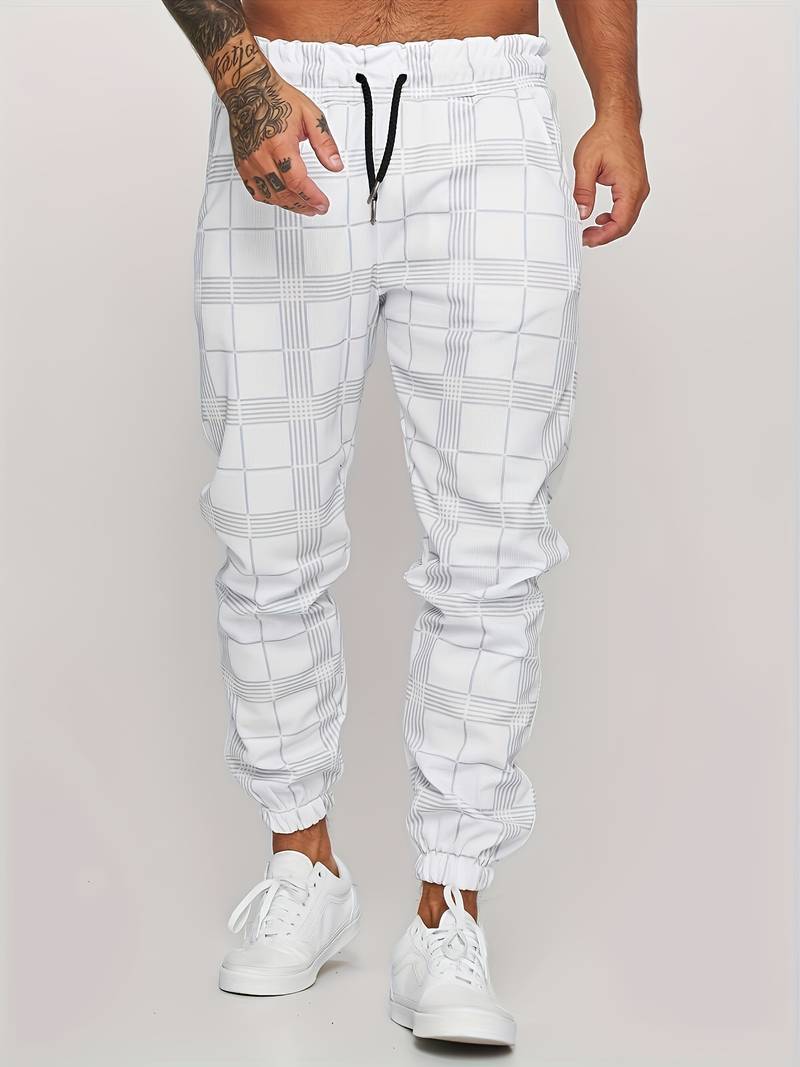 Heren Joggingbroek Casual Katoen met Elastische Tailleband 7