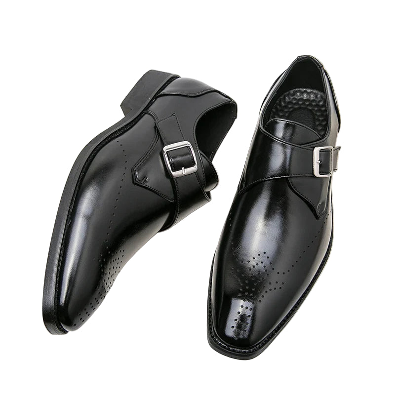 Heren Loafers Zwart Casual Schoenen voor Bruiloft en Feest 0