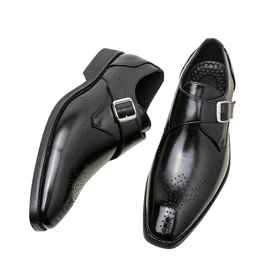 Heren Loafers Zwart Casual Schoenen voor Bruiloft en Feest 0