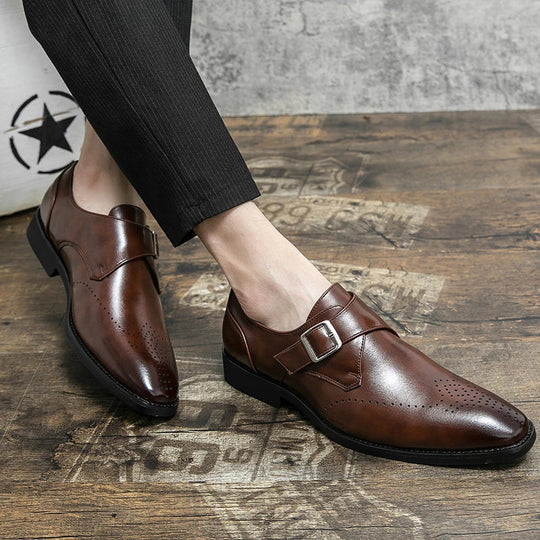 Heren Loafers Zwart Casual Schoenen voor Bruiloft en Feest 5