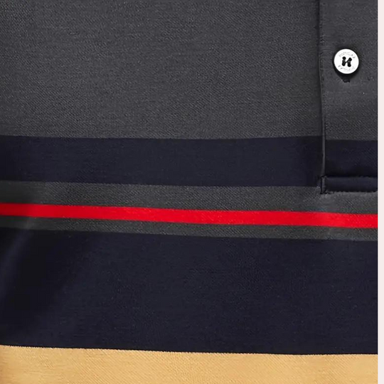Heren Longsleeve T-Shirt Gestreept Casual Comfortabel 3